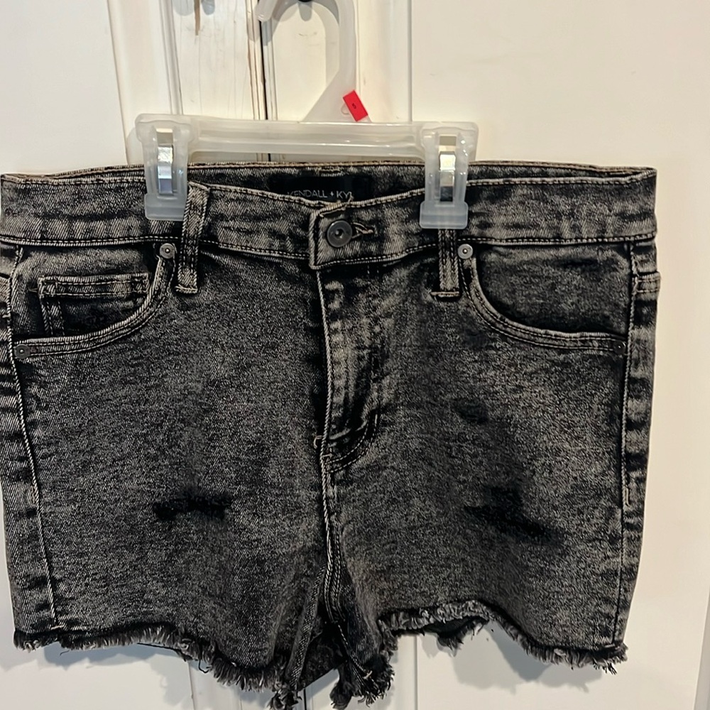 Kendall + Kylie Drifter High Rise Cut Off Short Shorts Size 9/29